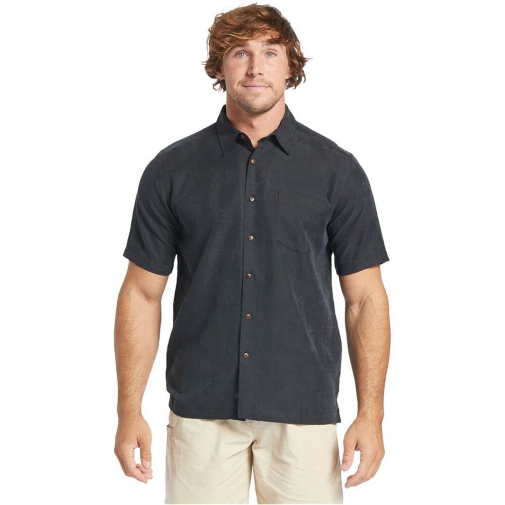 Quiksilver Mens Moisture Wicking Manele Bay Button Up Shirt, NWT